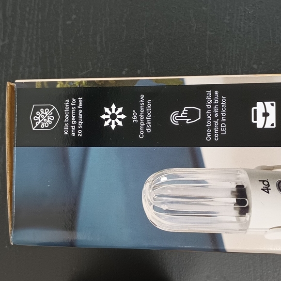 NIB 2 UV-C DISINFECTION AND GERMICIDAL LAMP - Picture 6 of 6